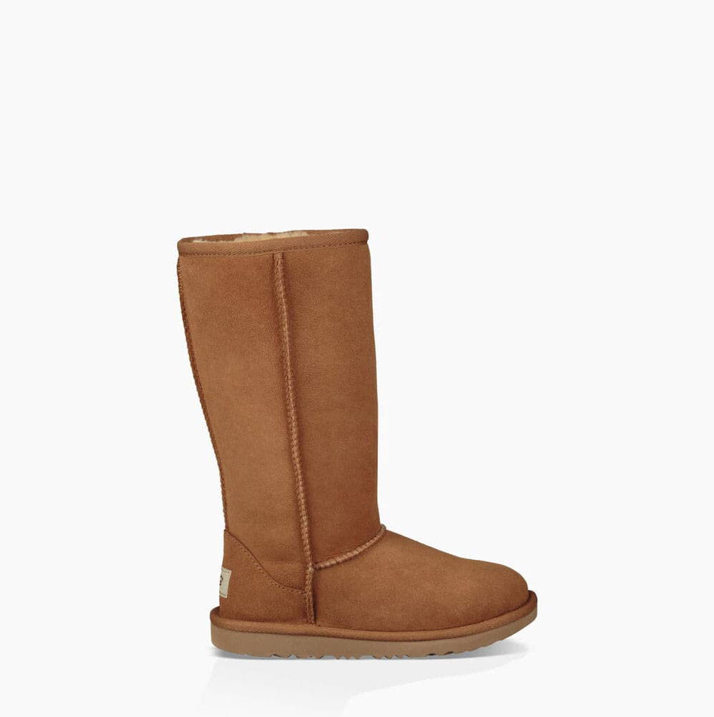 UGG Klassische II Hohe Stiefel Kinder Braun Schweiz | HKHQ3O1L