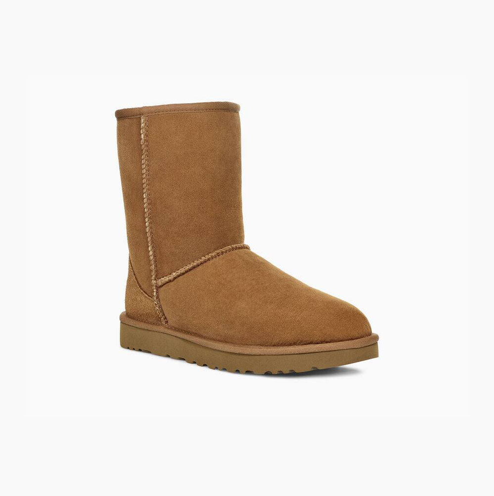 UGG Klassische II Kurze Stiefel Damen Braun Schweiz | QZ29O4L1