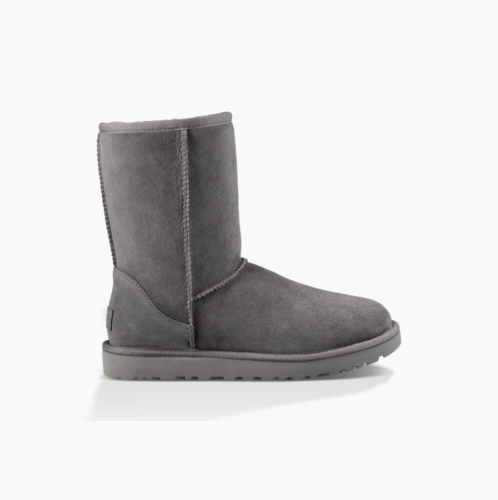 UGG Klassische II Kurze Stiefel Damen Grau Schweiz | 49RMKTR5