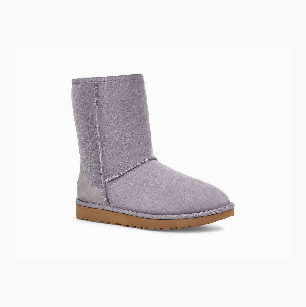 UGG Klassische II Kurze Stiefel Damen Navy Schweiz | YK7QGSNS