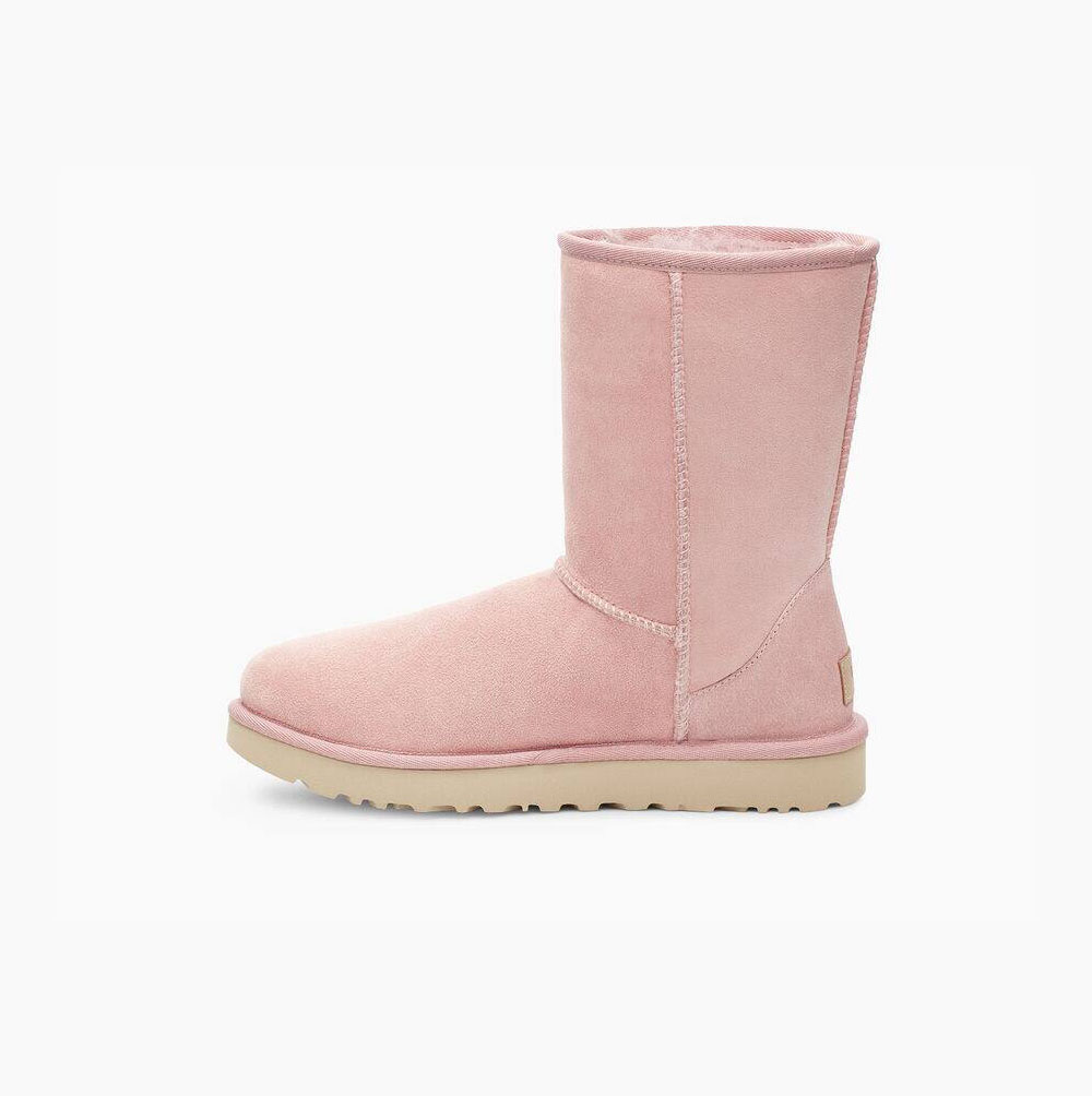 UGG Klassische II Kurze Stiefel Damen Rosa Schweiz | 2N4QYM5J