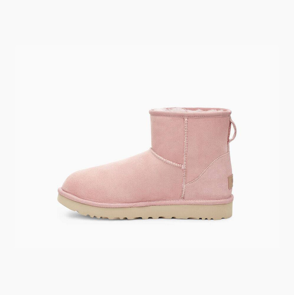 UGG Klassische II Mini Classic Boots Damen Rosa Schweiz | 3T1P51V5