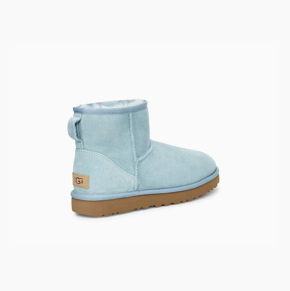 UGG Klassische II Mini Classic Boots Damen Blau Schweiz | XTI2WE4W