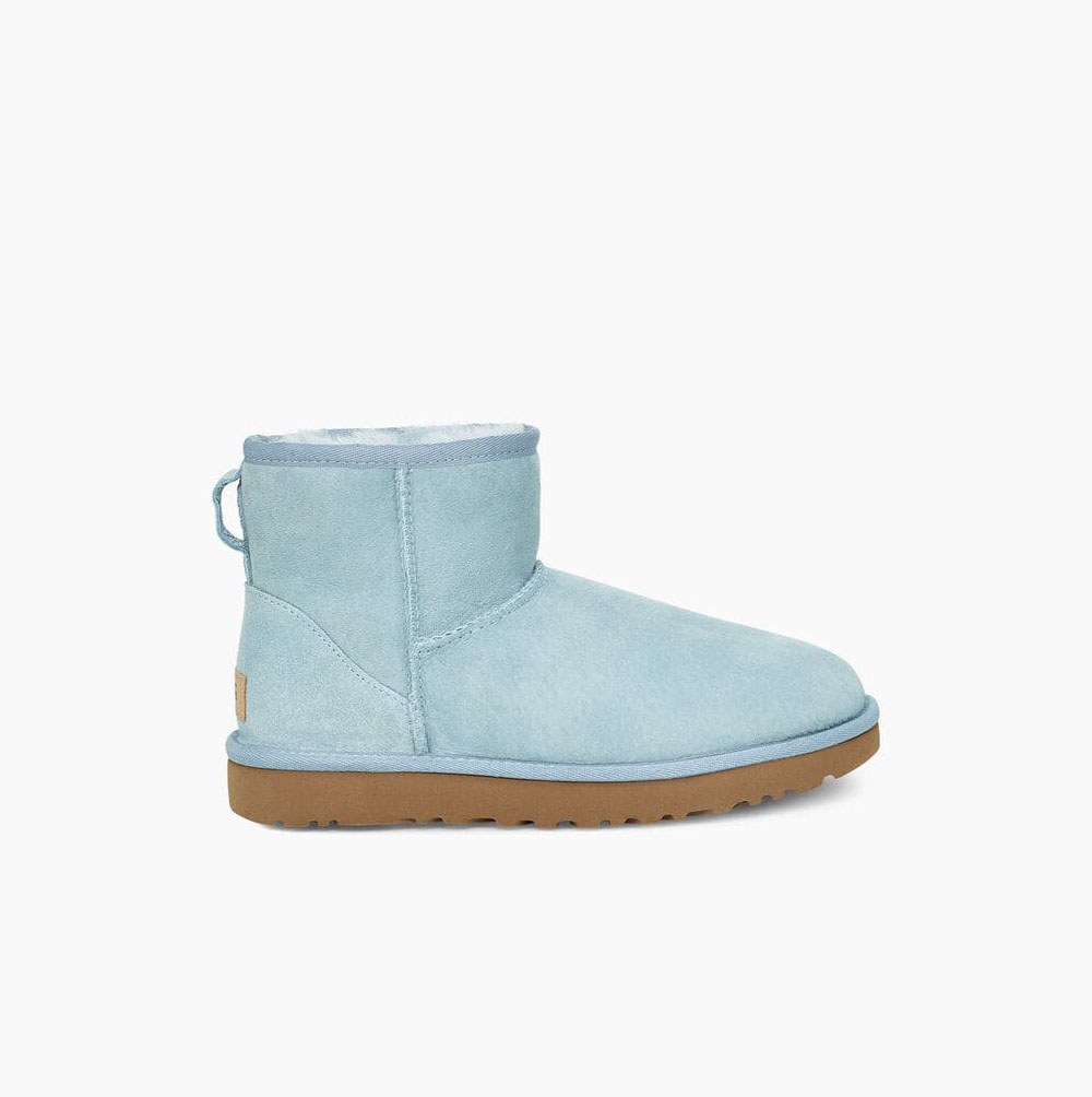 UGG Klassische II Mini Classic Boots Damen Blau Schweiz | XTI2WE4W