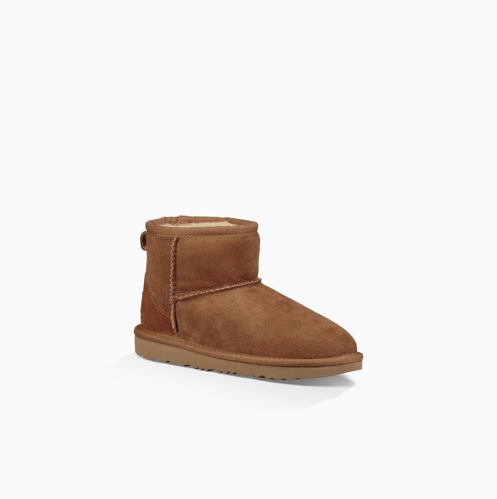 UGG Klassische II Mini Classic Boots Kinder Braun Schweiz | 4VU15O6C