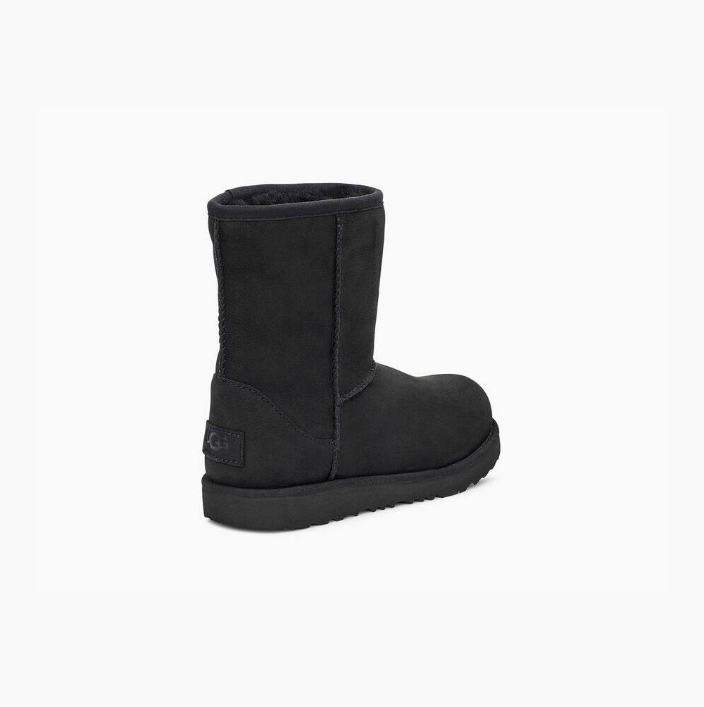 UGG Klassische II Weather Kurze Stiefel Kinder Schwarz Schweiz | 7PQZ93QW