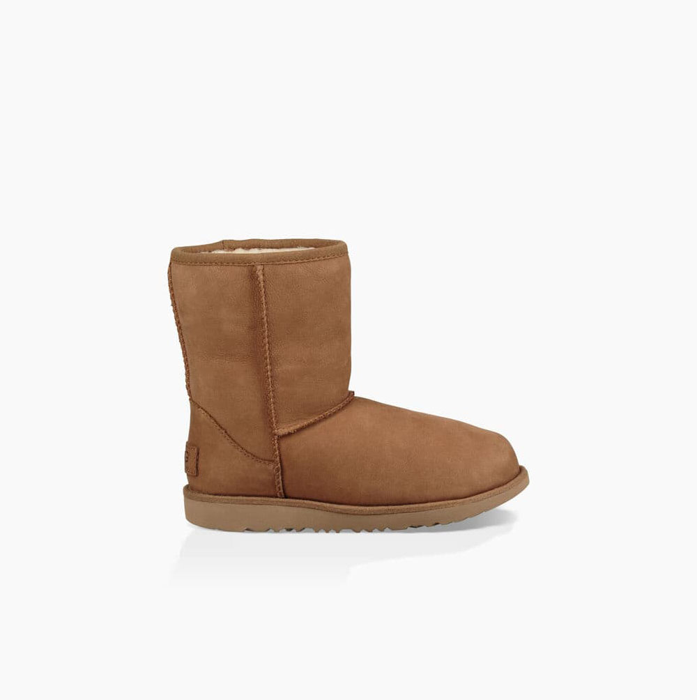 UGG Klassische II Weather Kurze Stiefel Kinder Braun Schweiz | D1KITBR6