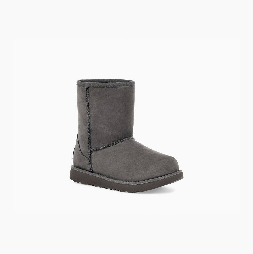 UGG Klassische II Weather Kurze Stiefel Kinder Grau Schweiz | KTYKOETU