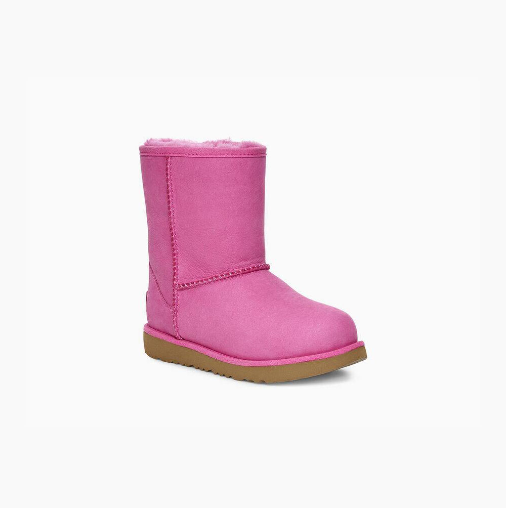 UGG Klassische II Weather Kurze Stiefel Kinder Rosa Schweiz | RQ1O1I9R