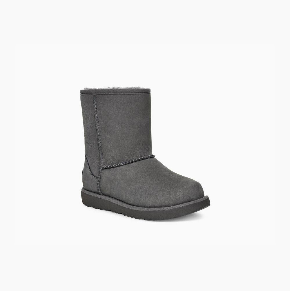 UGG Klassische II Weather Kurze Stiefel Kinder Grau Schweiz | TB7C6JC5