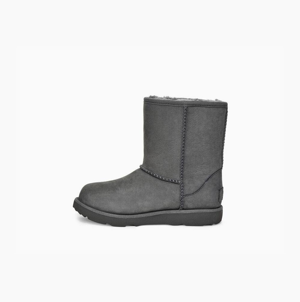 UGG Klassische II Weather Kurze Stiefel Kinder Grau Schweiz | TB7C6JC5