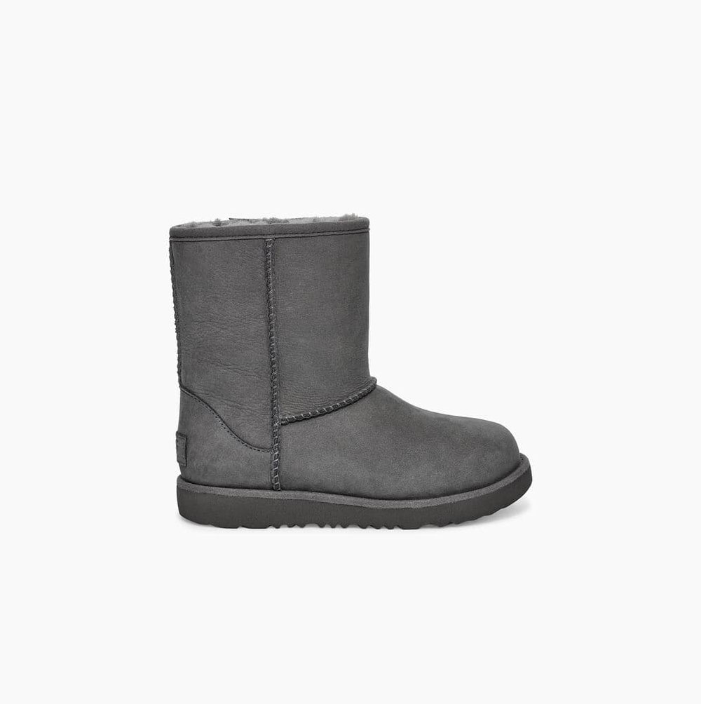 UGG Klassische II Weather Kurze Stiefel Kinder Grau Schweiz | TB7C6JC5