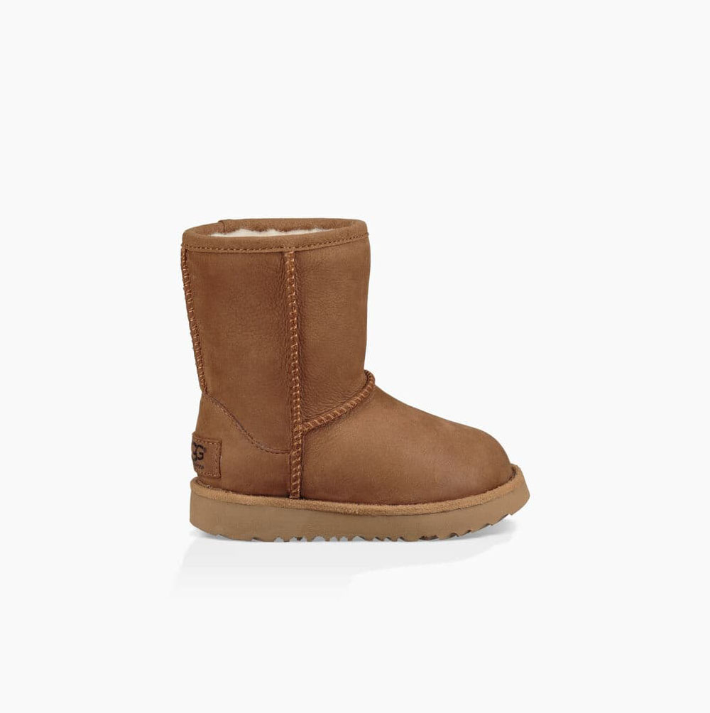 UGG Klassische II Weather Kurze Stiefel Kinder Braun Schweiz | XCXTCC76