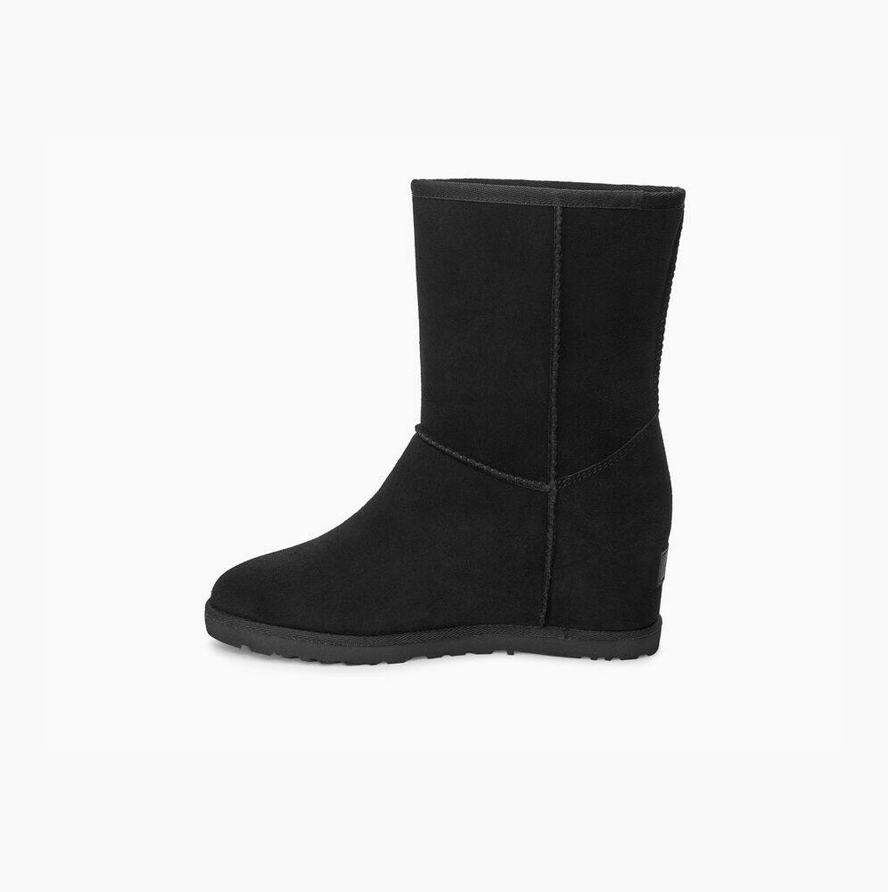 UGG Klassische Kurze Stiefel Damen Schwarz Schweiz | 2FXZD85T