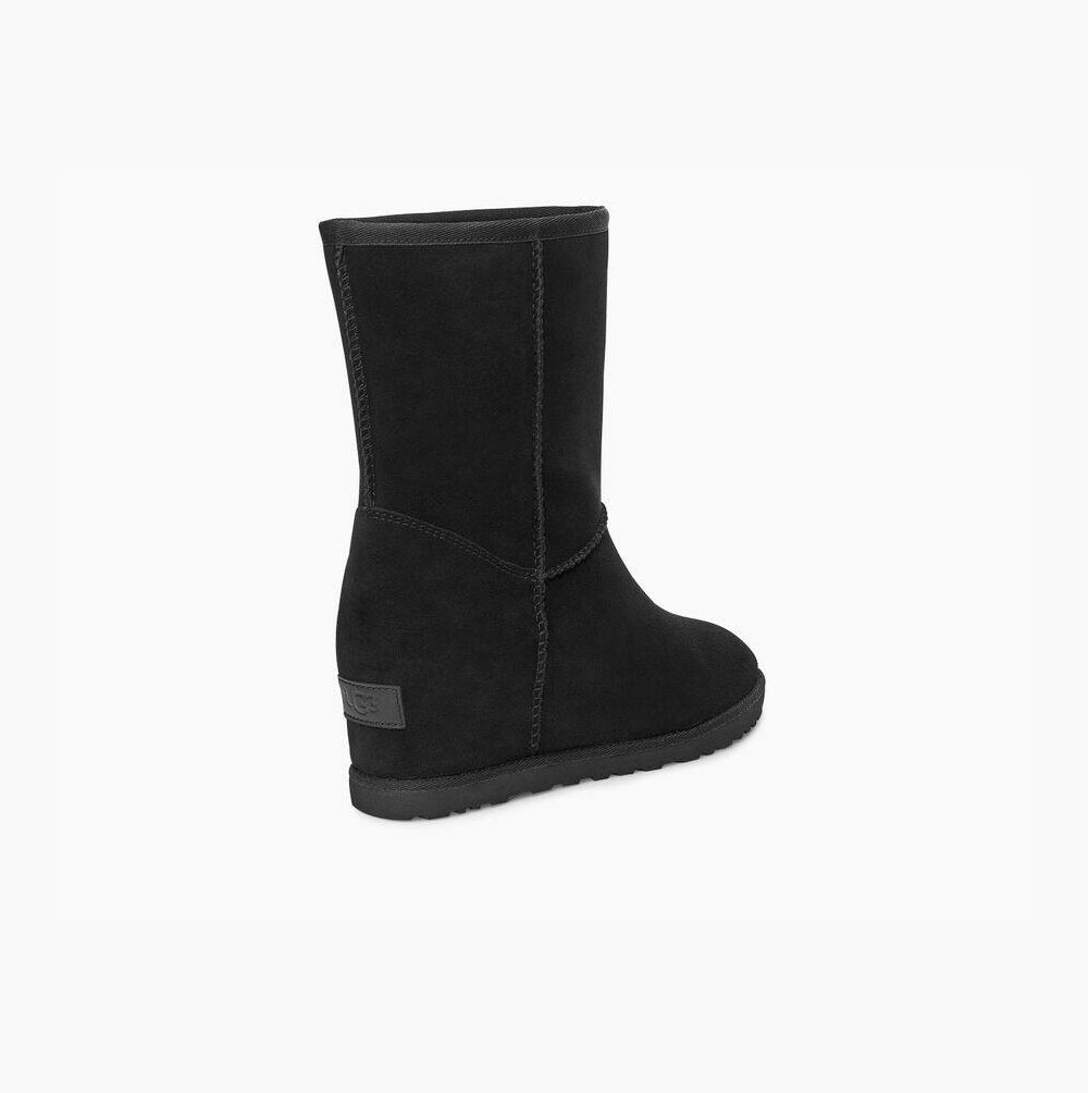 UGG Klassische Kurze Stiefel Damen Schwarz Schweiz | 2FXZD85T