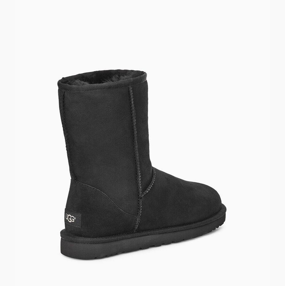 UGG Klassische Kurze Stiefel Herren Schwarz Schweiz | 9GS4LSDE