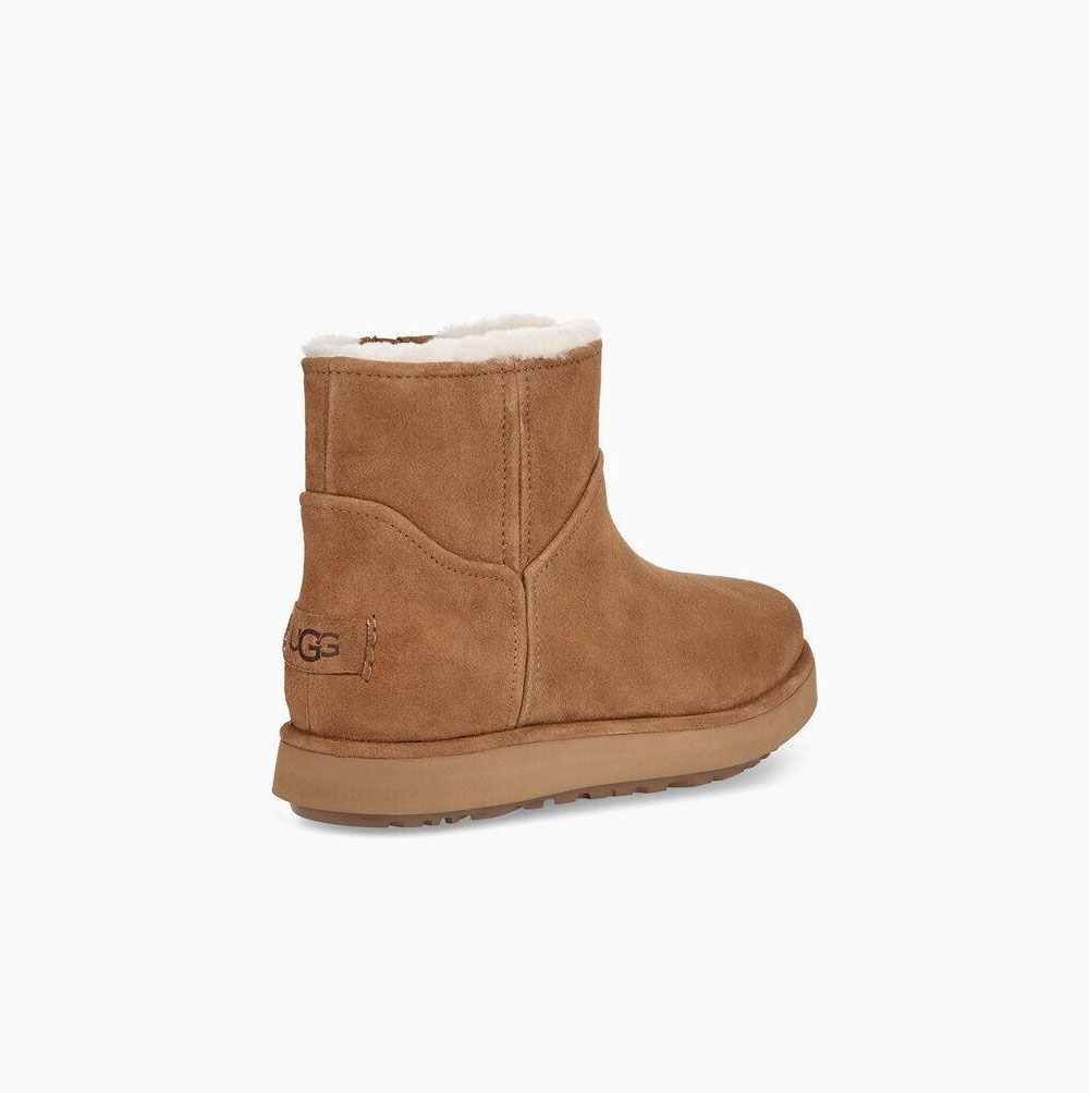 UGG Klassische Mini BLVD Classic Boots Damen Khaki Schweiz | GTMJHMY7