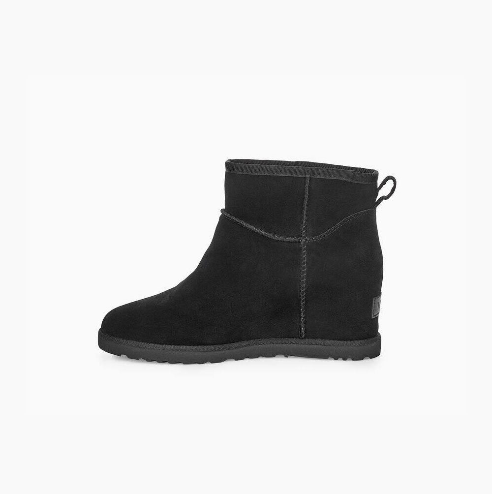 UGG Klassische Mini Classic Boots Damen Schwarz Schweiz | JEE5V2DT