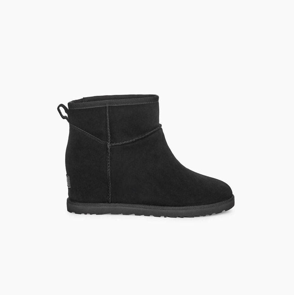 UGG Klassische Mini Classic Boots Damen Schwarz Schweiz | JEE5V2DT