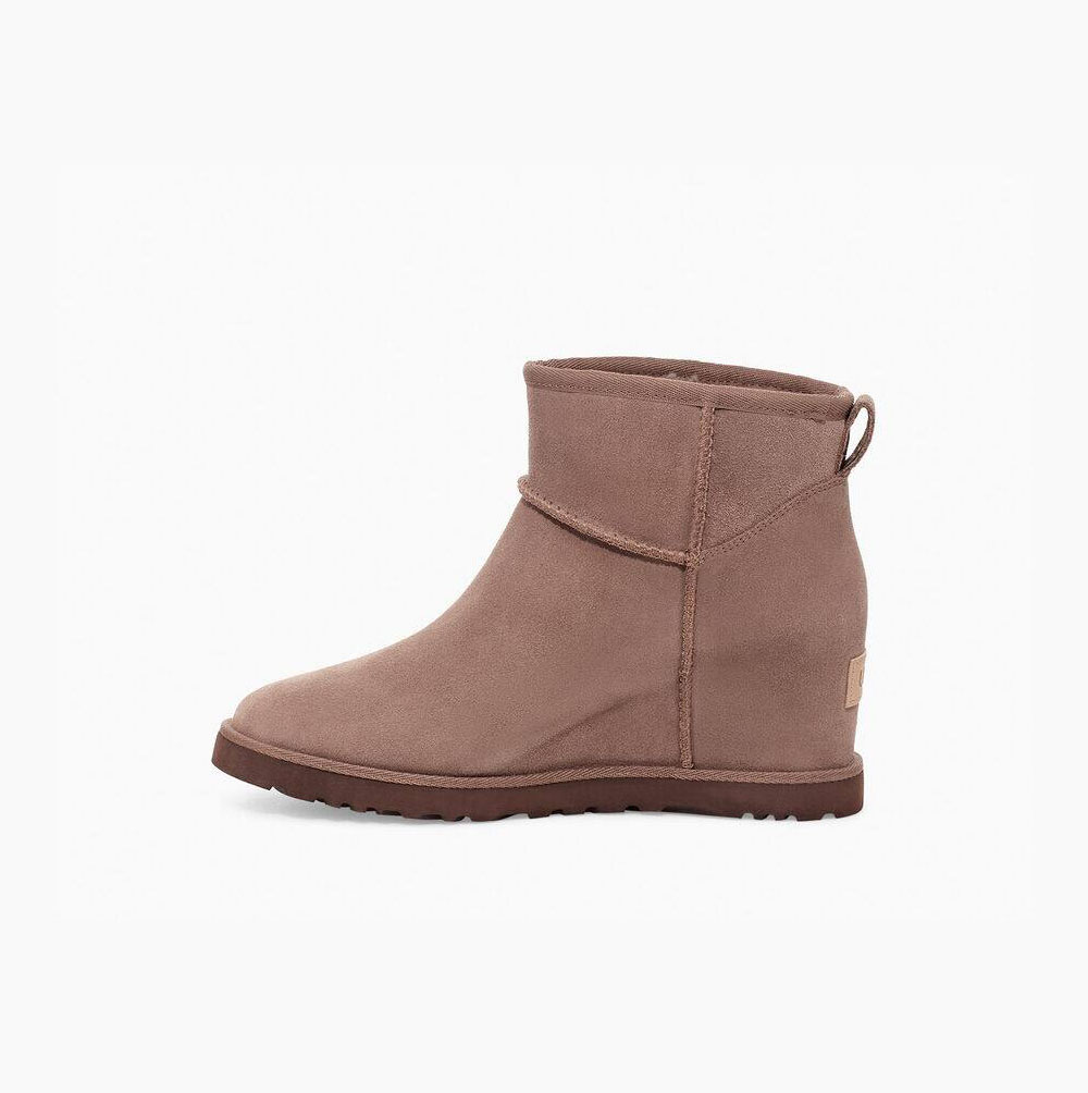 UGG Klassische Mini Classic Boots Damen Khaki Schweiz | O56ZXM89