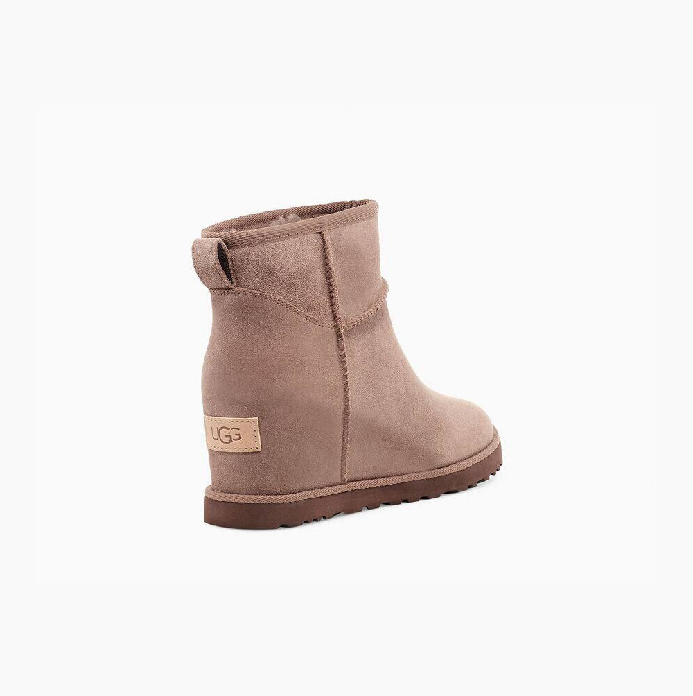 UGG Klassische Mini Classic Boots Damen Khaki Schweiz | O56ZXM89