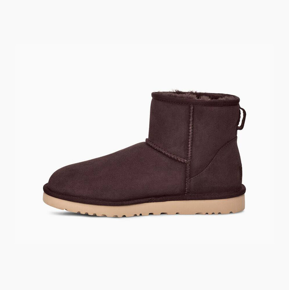 UGG Klassische Mini Classic Boots Herren Braun Schweiz | QTYO0HUM