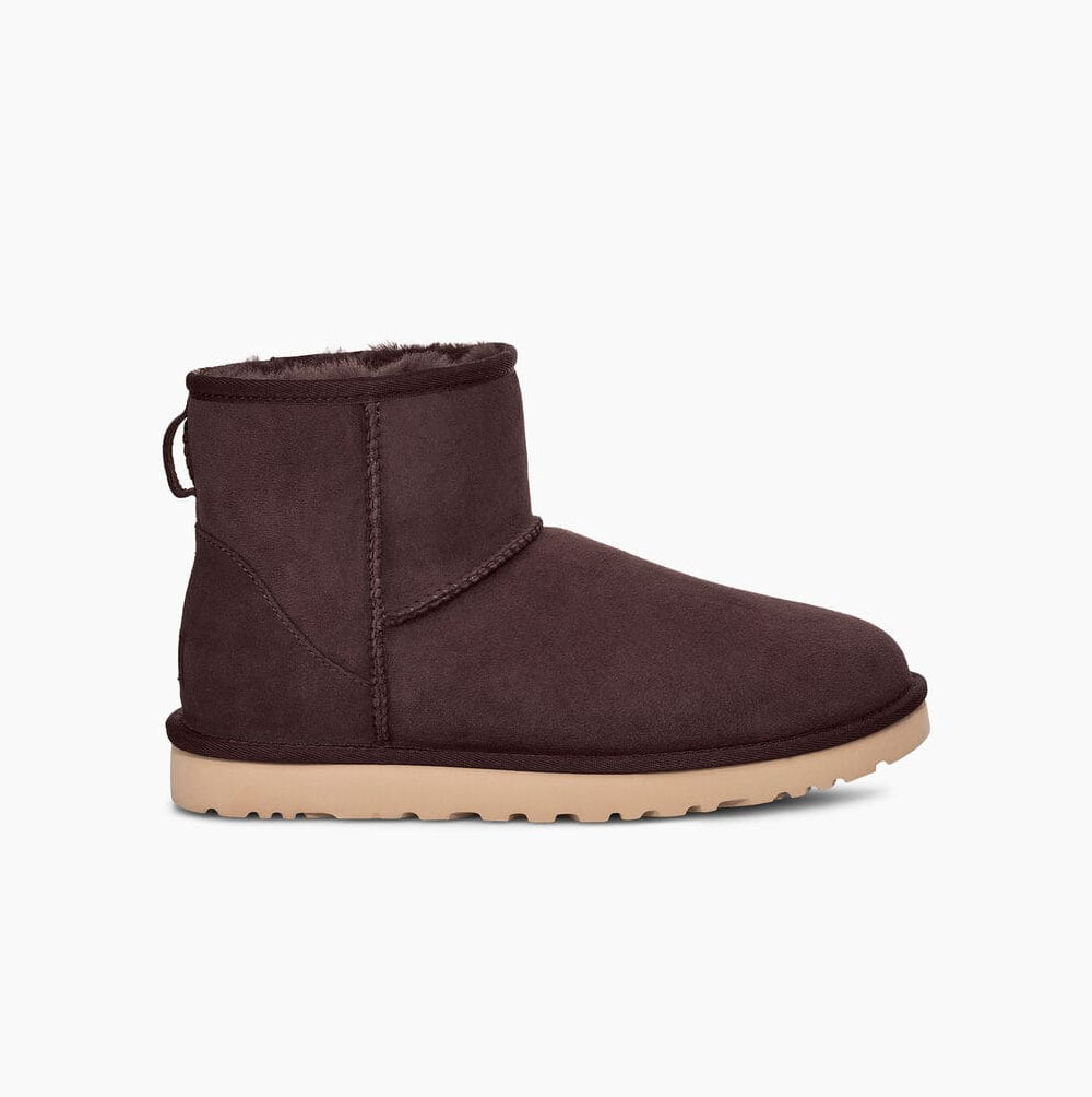 UGG Klassische Mini Classic Boots Herren Braun Schweiz | QTYO0HUM