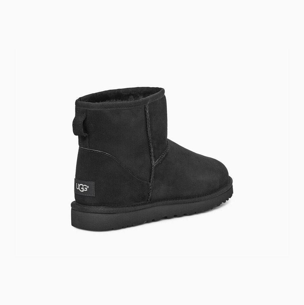 UGG Klassische Mini Classic Boots Herren Schwarz Schweiz | VADNVMN6