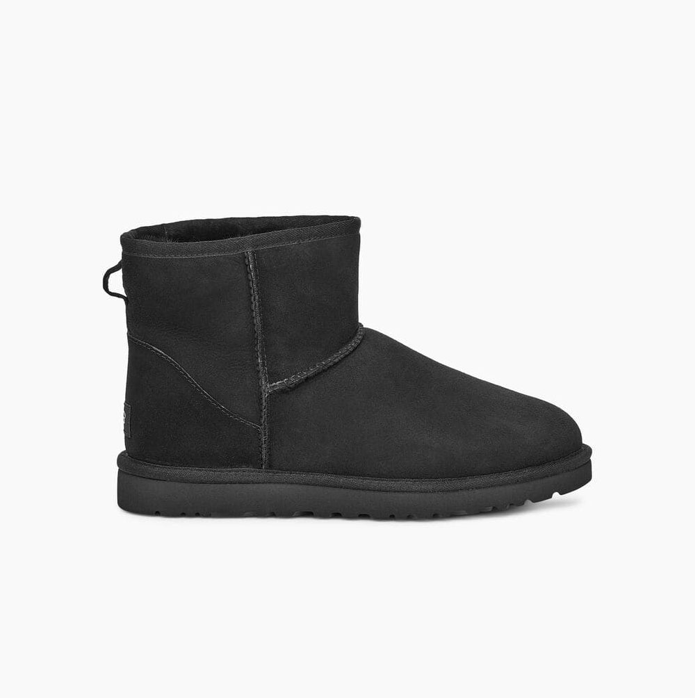 UGG Klassische Mini Classic Boots Herren Schwarz Schweiz | VADNVMN6