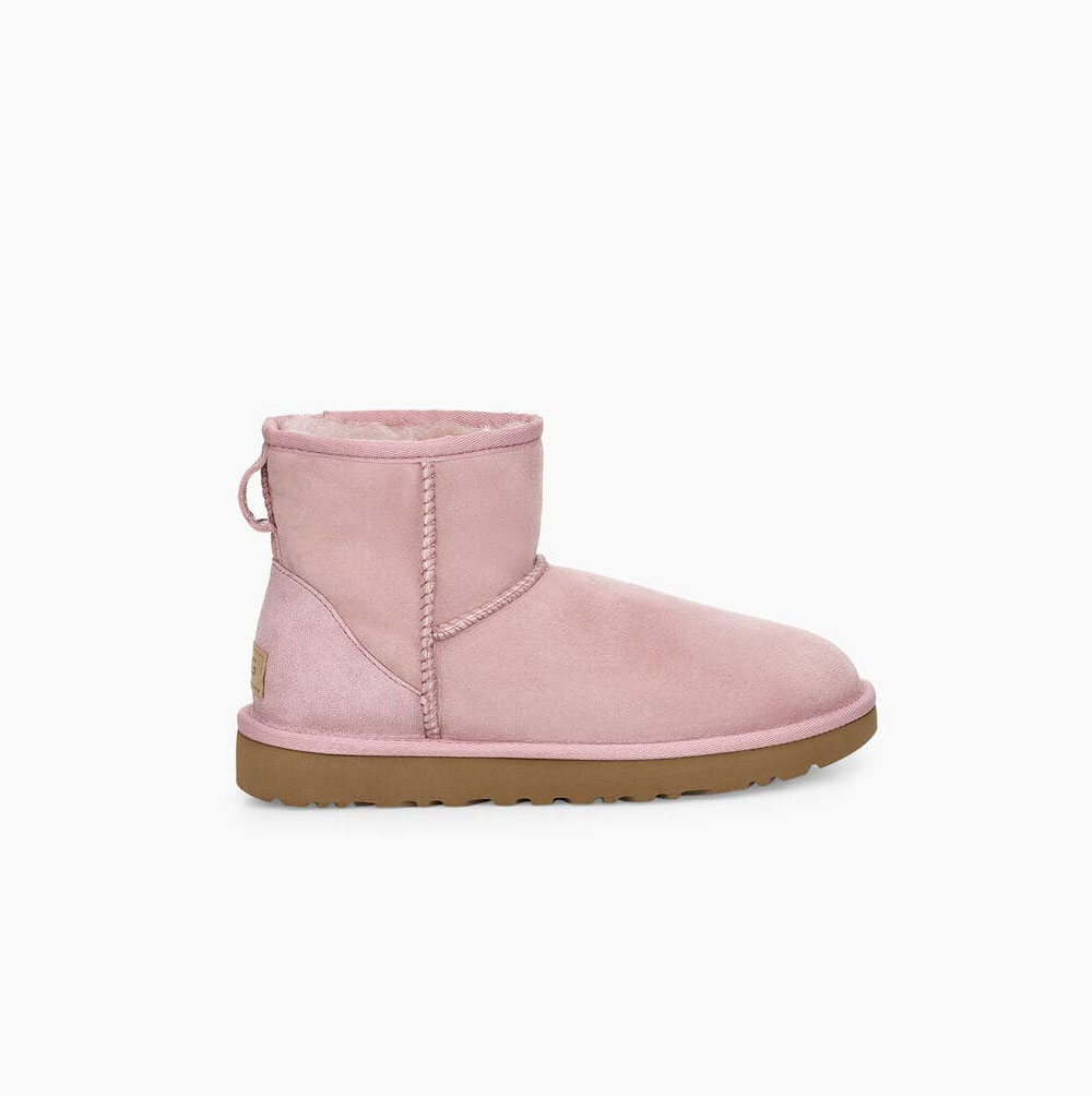 UGG Klassische Mini II Classic Boots Damen Rosa Schweiz | 0MPW0TEE