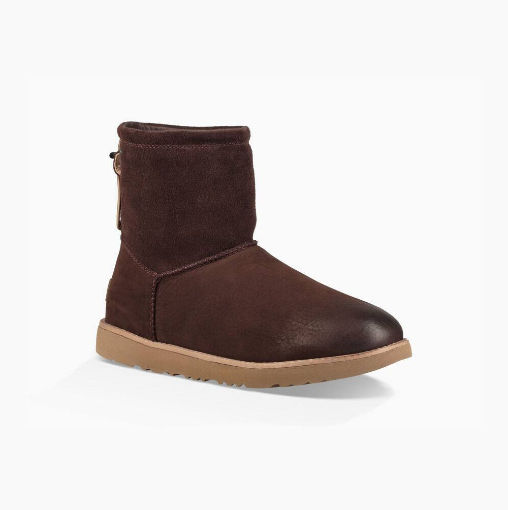 UGG Klassische Toggle Wasserfeste Stiefel Herren Braun Schweiz | JI4F0PNO