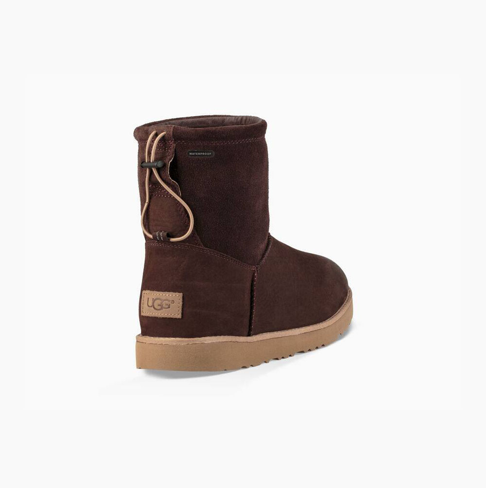 UGG Klassische Toggle Wasserfeste Stiefel Herren Braun Schweiz | JI4F0PNO