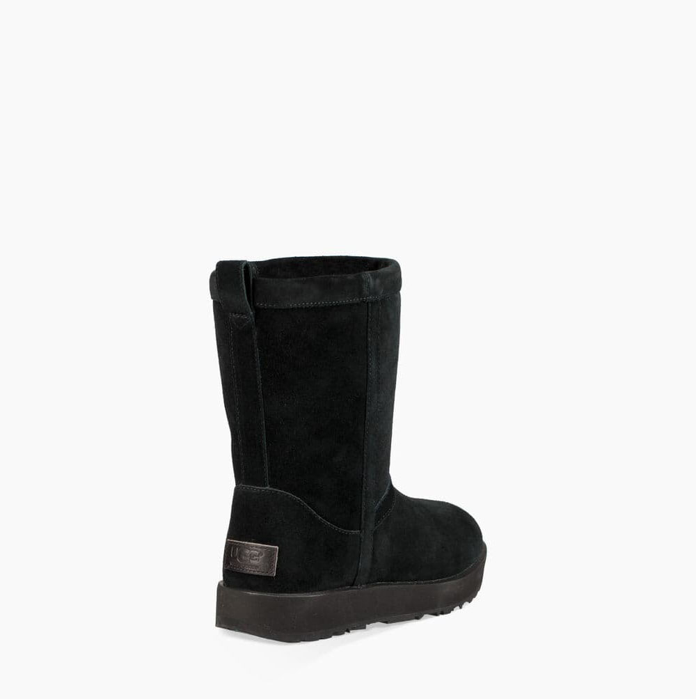 UGG Klassische Weather Kurze Stiefel Damen Schwarz Schweiz | ZWDBHL52