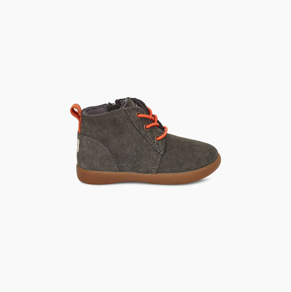 UGG Kristjan Chukka Schnürstiefel Kinder Schwarz Olivgrün Schweiz | UGAU66GD