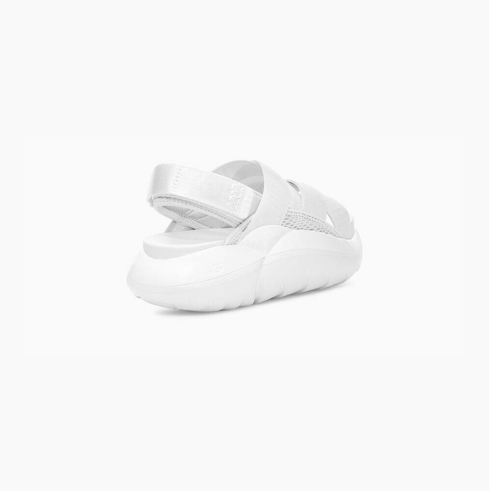 UGG LA Cloud Plateau Sandalen Damen Weiß Schweiz | 27HFEEFV