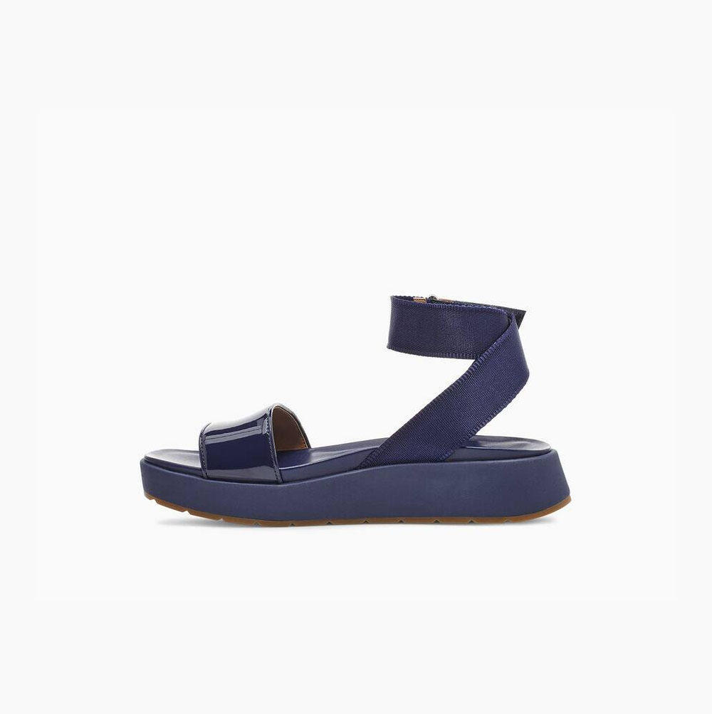 UGG Lennox Plateau Sandalen Damen Lila Blau Schweiz | 753RMZXO