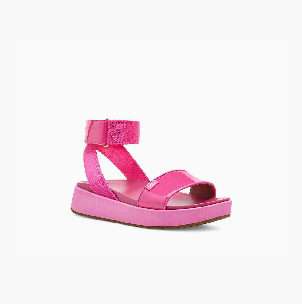 UGG Lennox Plateau Sandalen Damen Rosa Schweiz | GM204NH5