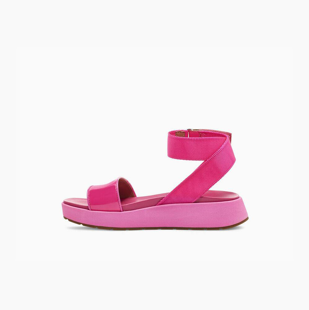 UGG Lennox Plateau Sandalen Damen Rosa Schweiz | GM204NH5