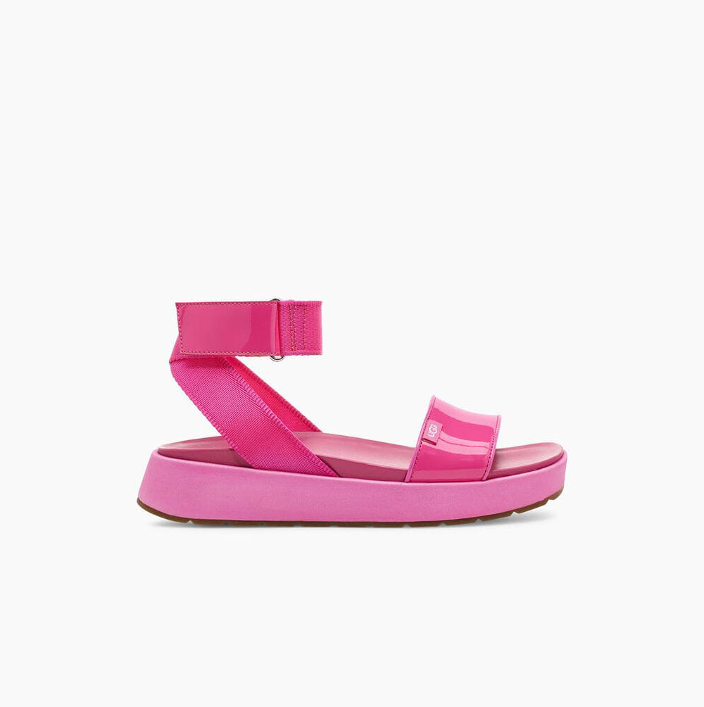 UGG Lennox Plateau Sandalen Damen Rosa Schweiz | GM204NH5