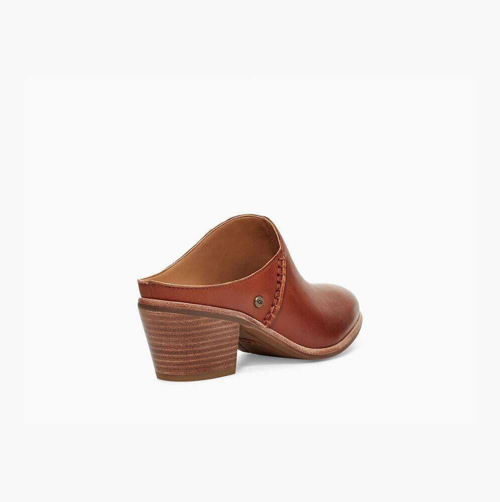 UGG Lovisa Heels Mules Damen Braun Schweiz | MDU1Q4ZA