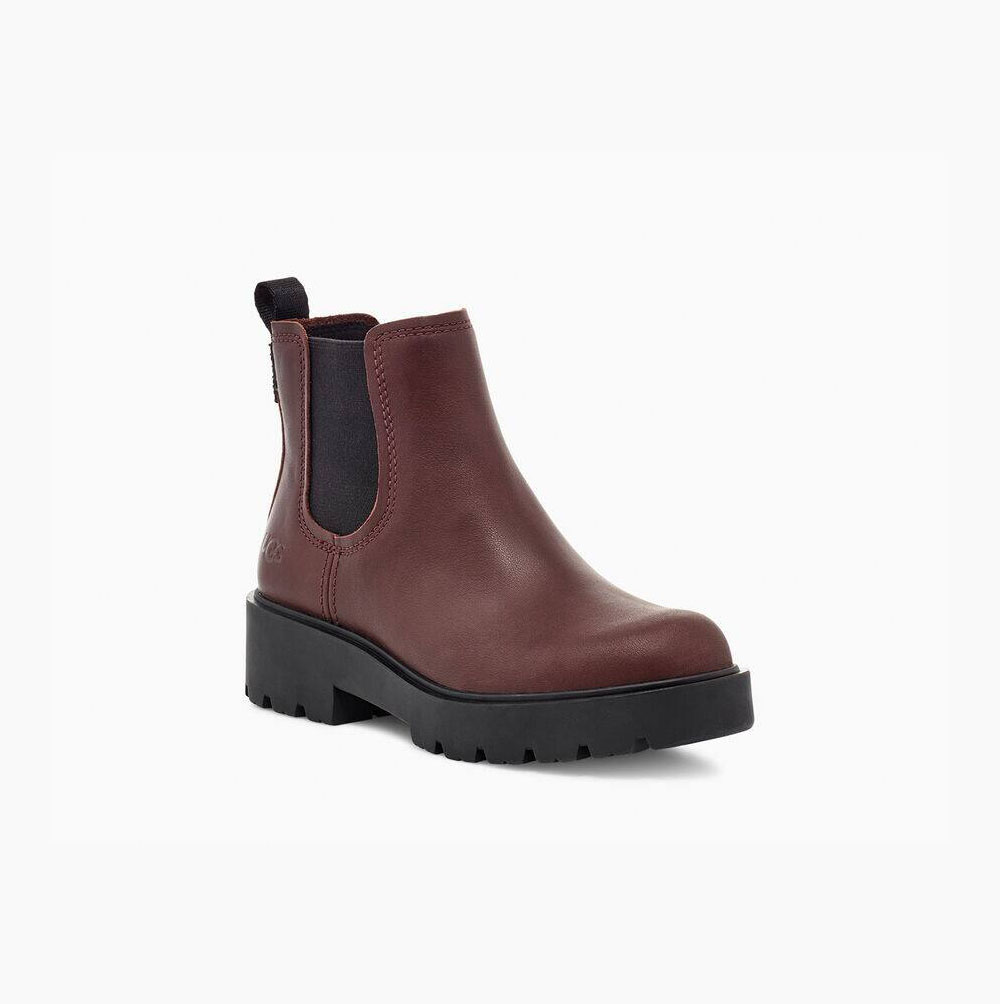 UGG Markstrum Chelsea Boots Damen Bordeaux Schweiz | NFYP16SD