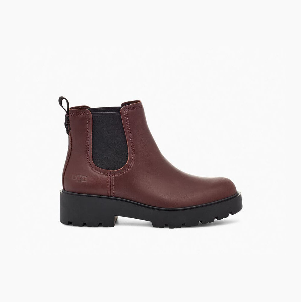 UGG Markstrum Chelsea Boots Damen Bordeaux Schweiz | NFYP16SD