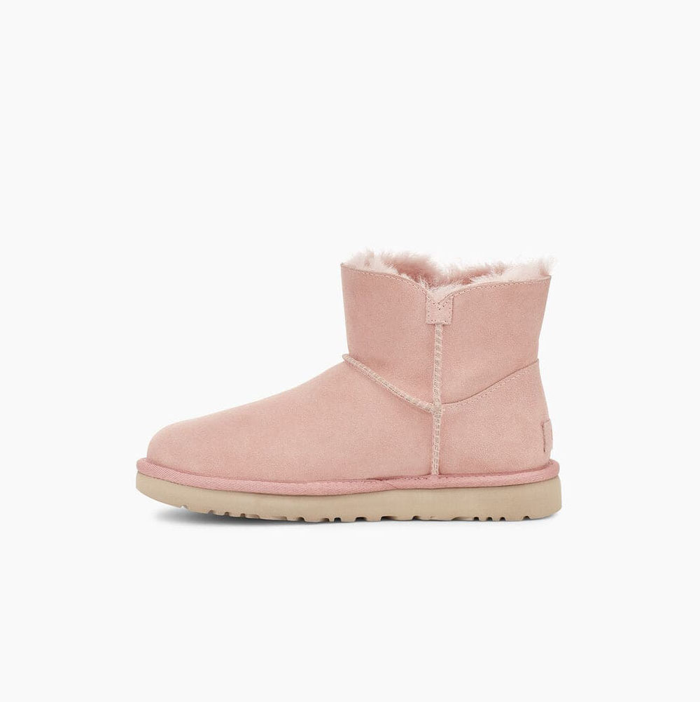 UGG Mini Bailey Mode Schnallen Mini Boots Damen Orange Schweiz | CTAR7I1B