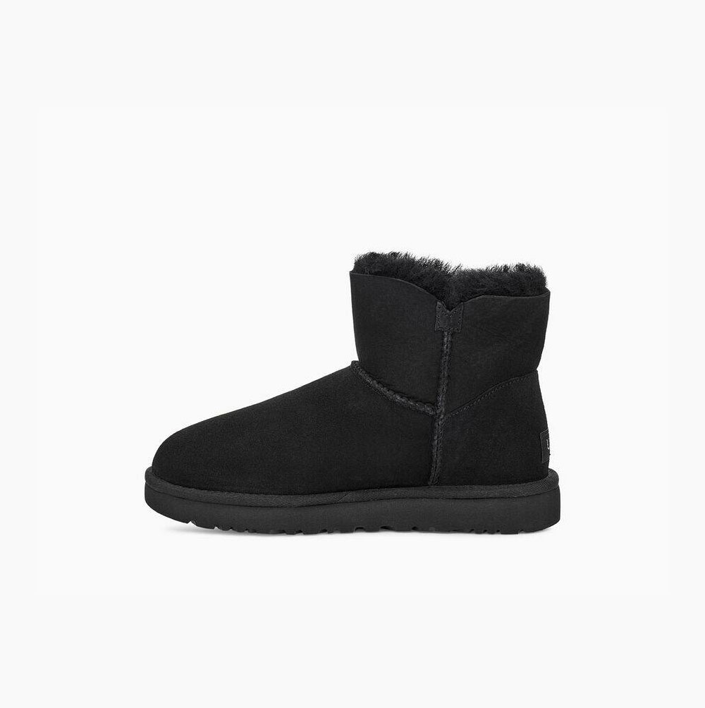 UGG Mini Bailey Star Mini Boots Damen Schwarz Schweiz | 9SB3P0AJ