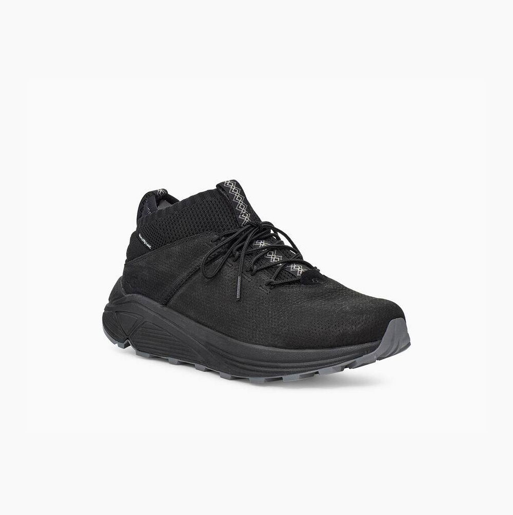 UGG Miwo Sport High HyperWeave Sneakers Herren Schwarz Schweiz | 80JUH5YI