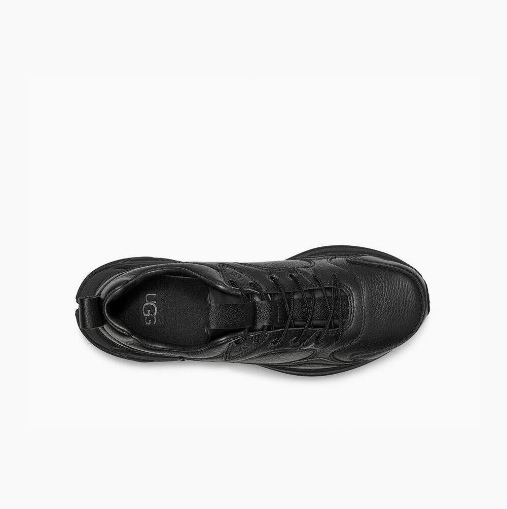 UGG Miwo Trainer Low Sneakers Herren Schwarz Schweiz | R710NBQ0