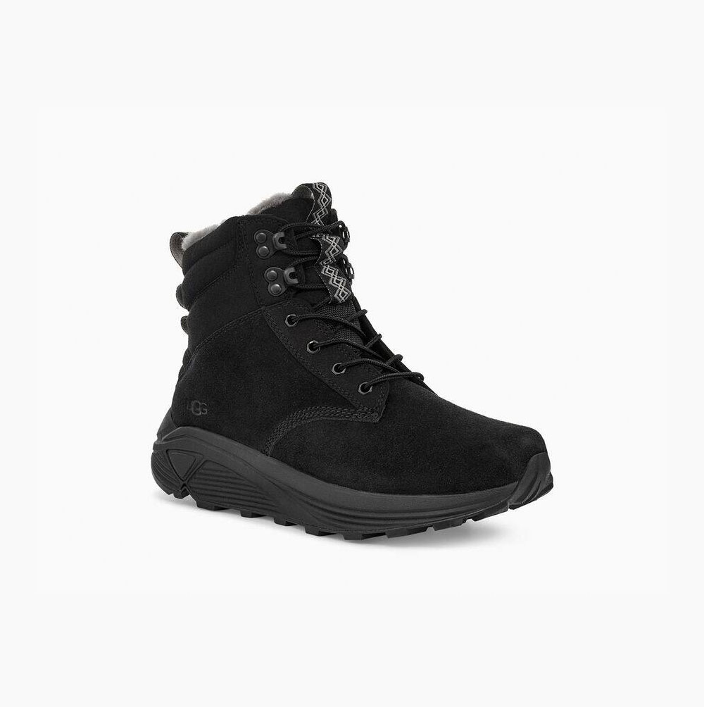 UGG Miwo Utility Weather Sneaker Stiefel Herren Schwarz Schweiz | S8K4O70R