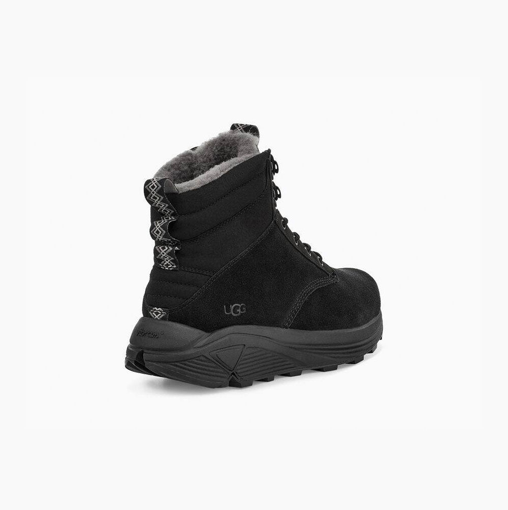 UGG Miwo Utility Weather Sneaker Stiefel Herren Schwarz Schweiz | S8K4O70R