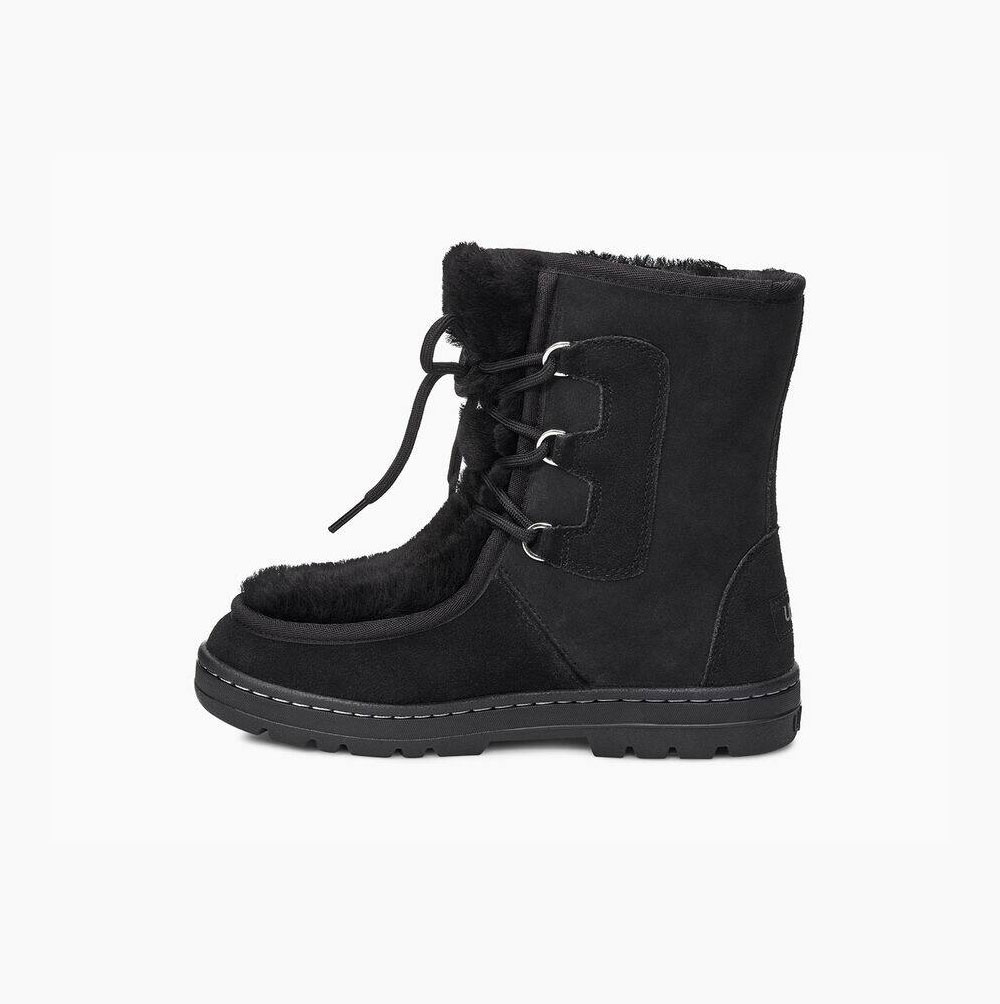 UGG Mukluk Revival Winterstiefel Damen Schwarz Schweiz | 0NA4JW91