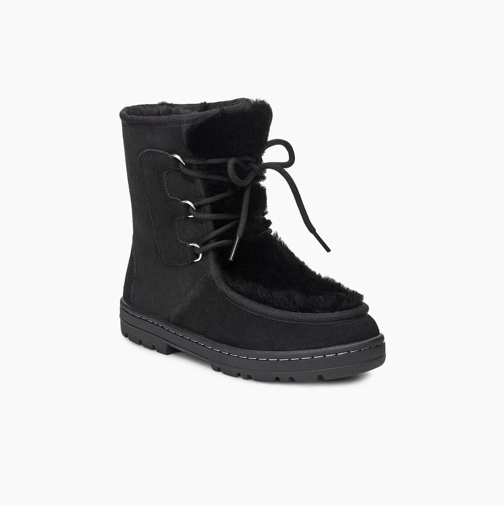 UGG Mukluk Revival Winterstiefel Damen Schwarz Schweiz | TS2F7SES